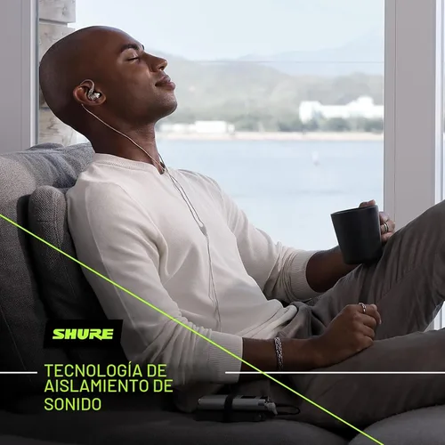 Miniatura 4 de Shure Auriculares con aislamiento de sonido SE846 Gen 2 con cable desmontable de 64" - Transparente