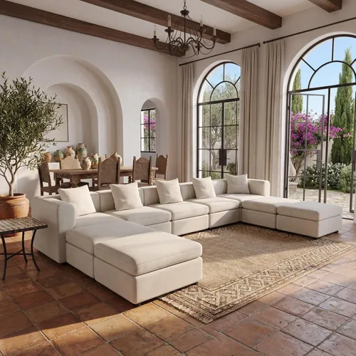 Miniatura 10 de Sofá modular modular de 3 plazas, terciopelo moderno con funda de cojín extraíble y lavable para espacios pequeños, marco de madera maciza, 108.66