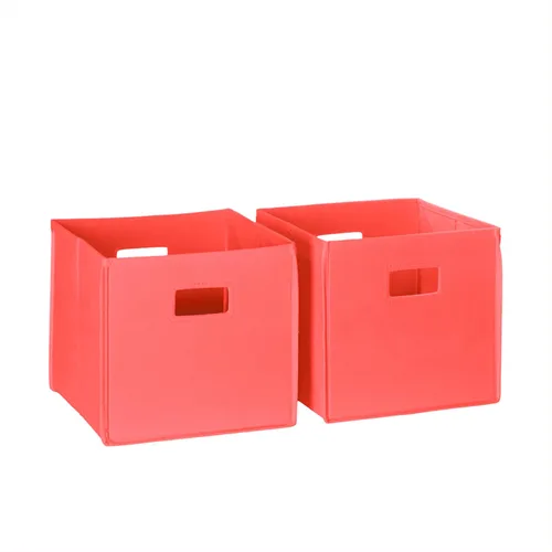 Miniatura 25 de RiverRidge Cajones de almacenamiento plegables con asas Organizador de almacenamiento Aqua Cube para armario, dormitorio y sala de juegos - Juego