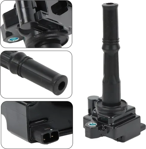 Miniatura 6 de Paquete de 3 bobinas de encendido UF156 y 6 bujías de iridio y 3 cables de bujía compatibles con Toyota 4Runner T100 Tacoma Tundra 1995-2004 3.4L