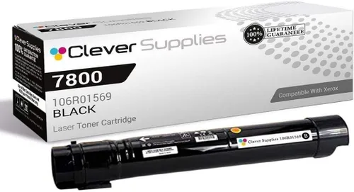 Miniatura 389 de CS compatible Xerox Phaser 6510/WorkCentre 6515 (106r03480) 2 cartuchos de tóner negro para Phaser 6510, WorkCentre 6515 2 negro