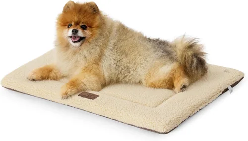 Miniatura 10 de Bedsure Cama Lavable para Jaula de Perro para Perros Pequeños, Alfombra de Espuma Suave para Suelo de Mascotas, Almohadilla Versátil y Ligera