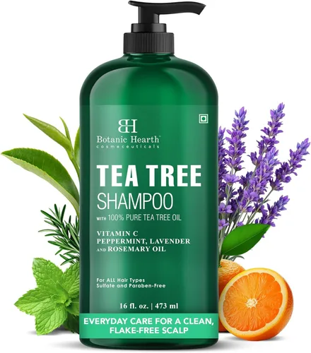 Miniatura 22 de Botanic Hearth Champú de Manteca de Karité Africana Infundido con Aceite de Jojoba, Ácido Hialurónico, Vitamina E y Ceramida Champú Aclarante