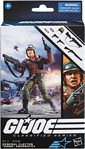 Miniatura 2 de G.I. Joe Serie Clasificada General Clayton Hawk Abernathy, Figura de Acción Coleccionable, 103, Figuras de Acción de 6 Pulgadas para Niños y Niñas