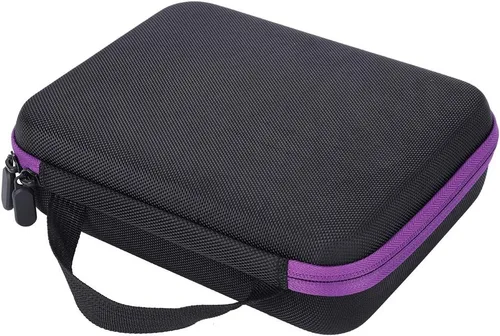 Miniatura 5 de LIZEALUCKY Contenedores de almacenamiento de pintura de alta capacidad, 60 ranuras, organizador de cuentas, caja de accesorios de pintura