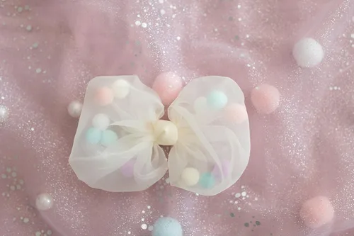 Miniatura 2 de 2 pinzas para el cabello con lazo grande para niñas y mujeres, accesorio elegante para el cabello para cumpleaños, uso diario, vacaciones y fiestas