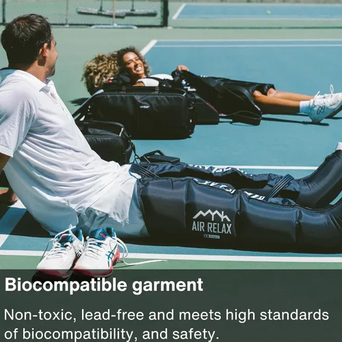 Miniatura 5 de Air Relax Plus AR-3 Botas de compresión profesionales, sistema de recuperación de piernas aprobado por la FDA, botas de recuperación de grado médico