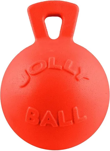Miniatura 14 de Jolly Pets Tug-n-Toss - Pelota de juguete resistente para perros con asa, 10 pulgadas/XL, arándano para todos los tamaños de raza Azul (Arándano)