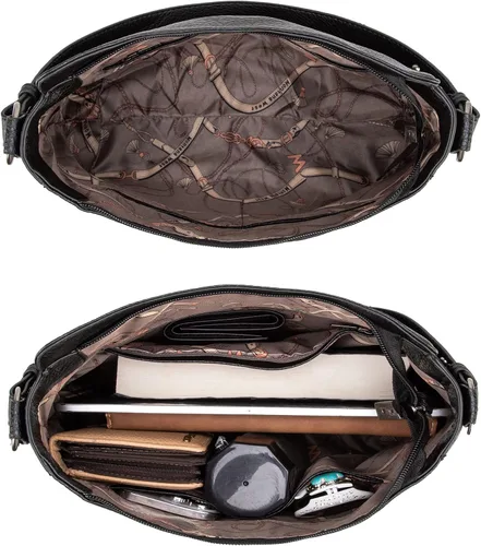 Miniatura 6 de Montana West Hobo Bags para mujer con asa superior, bolso de hombro