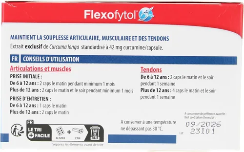 Miniatura 4 de Extracto de cúrcuma bio-optimizado para articulaciones y artritis - 180 cápsulas de gel