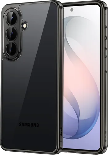 Miniatura 29 de JETech Funda para Samsung Galaxy S24 5G, Protector de Parachoques Antiamarilleamiento y Antiarañazos, Carcasa Rígida de PC (Negro)