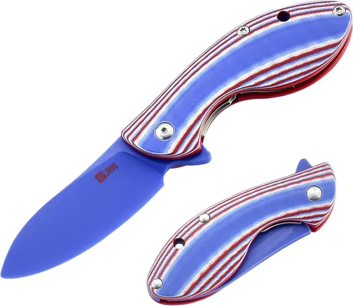 Cuchillo de bolsillo JIN Starry, kit de fabricación de cuchillo plegable DIY, juguete seguro para jugar, cuchillos para niños, mango de hoja G10,