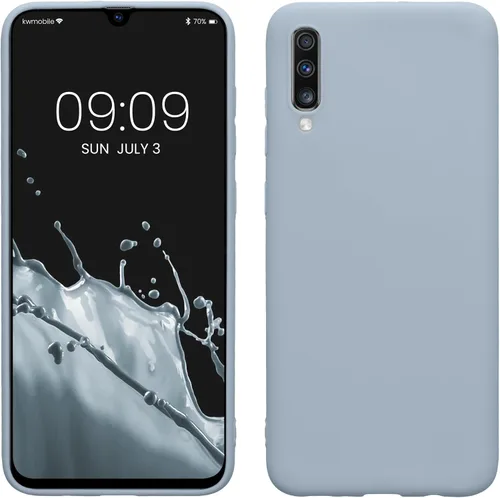 Miniatura 9 de kwmobile Funda compatible con Samsung Galaxy A70 - Funda protectora de silicona TPU suave y delgada, color negro mate