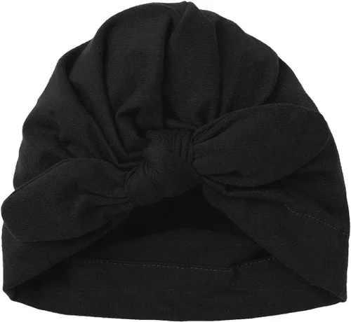 Miniatura 4 de dPois - Juego de 3 gorros de hospital para recién nacido, con nudo suave y conejo