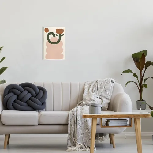 Miniatura 2 de Stupell Industries Placa abstracta de pared de tulipanes boho por Moira Hershey