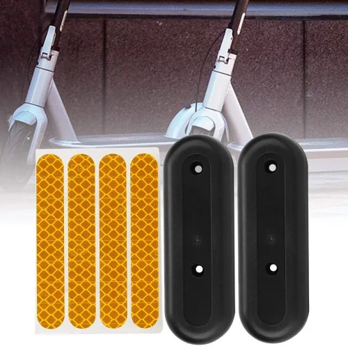 Miniatura 9 de Cubierta protectora para cubo de rueda y calcomanías reflectantes, carcasa protectora E-Scooter con adhesivo reflectante para G30