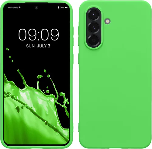 Miniatura 156 de kwmobile Funda compatible con Samsung Galaxy A23 4G / 5G - Funda de silicona TPU metálica suave y delgada - Rojo oscuro metálico