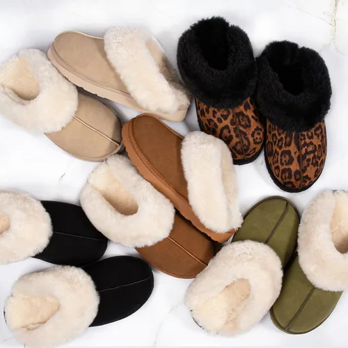 Miniatura 4 de LazyStep Pantuflas Madge Scuff House para mujer