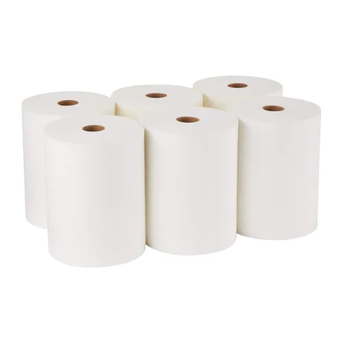 Miniatura 2 de Brawny Professional A300 - Rollo de toalla desechable para tienda GPPRO (Georgia-Pacific) 29516, blanco, 220 pies lineales por rollo, 6 rollos por