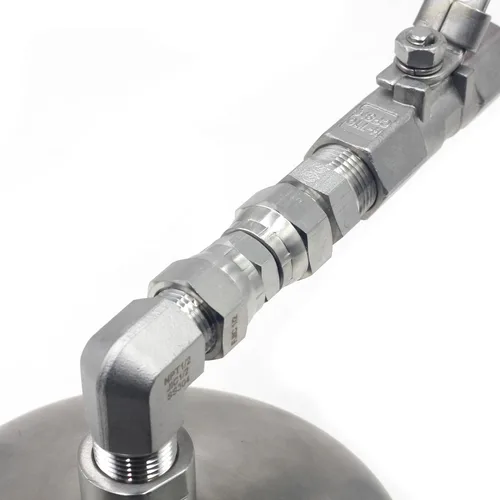 Miniatura 7 de HFS(R) 1" Female JIC Swivel x 1" Female JIC Swivel Nut Union Stainless Steel 304