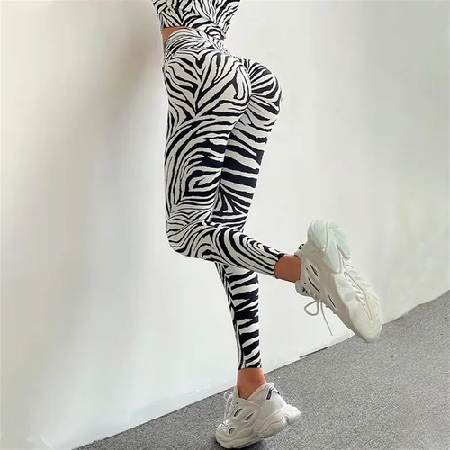 Miniatura 8 de LSCZSLYH Leggings de cintura alta para mujer, para levantamiento de cadera, yoga, deportes, correr, gimnasio, entrenamiento, mallas de secado rápido