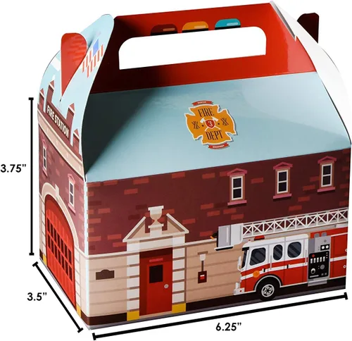 Miniatura 2 de Hammont Cajas de papel (10 unidades) - Cajas de galletas para regalos de fiesta, bonitos diseños, perfectas para fiestas y celebraciones, 6.25 x