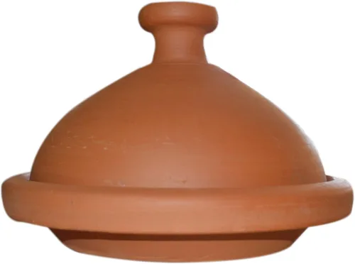 Miniatura 3 de Marroquí grande sin plomo Tagine de cocina ninguno glaseado 12 pulgadas auténtica comida
