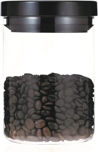 Miniatura 2 de HARIO MCNR-200-B Coffee Canister M, Black