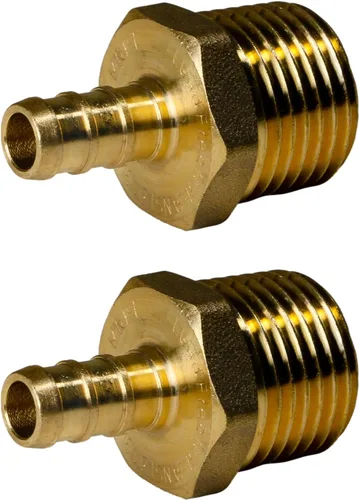 Miniatura 61 de XFITTING 1 pulgada Pex x 1 pulgada Adaptador Femenino NPT, 23-4-3=2X, 2 Piezas