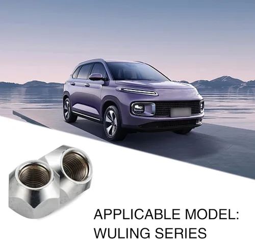Miniatura 3 de QODOLSI Tapón de tuerca de neumático de automóvil de 1/2-20 pulgadas, tuercas de llanta de extremo abierto, tornillos antirrobo para orificios
