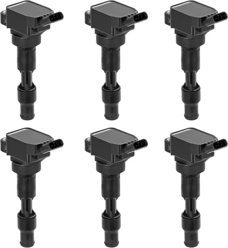 Miniatura 25 de BDFHYK Bobinas de encendido UF611 y bujía iridio XP6203 compatible con Hyundai Equus Genesis Sonata Tucson Kia Borrego K900 Optima Sorento V8 l4