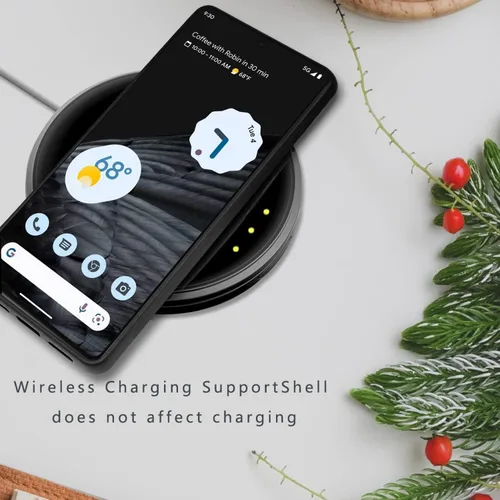 Miniatura 7 de Funda compatible con Google Pixel 7 Pro con diseño de flores y mariposas para niños y niñas, TPU suave, a prueba de golpes, antiarañazos, diseñada