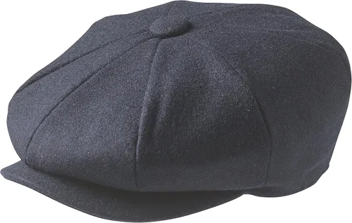 Miniatura 14 de Peaky Blinders Gorra plana de lana estilo Newsboy de 8 piezas para hombre