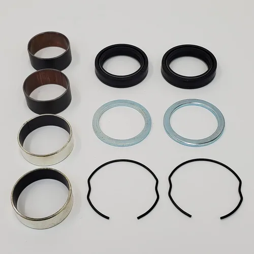 Kit de instalación de sellos y bujes de horquilla de 1.614 in para modelos Harley Big Twin Touring FLH/FLT, Dyna FXD y Softail FXST/FLST 1984 y