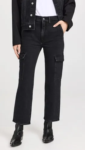 Miniatura 2 de 7 For All Mankind Women's Logan Cargo Jean Pants in Collide