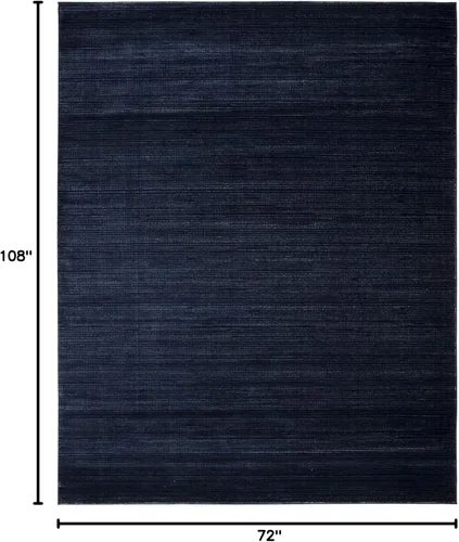 Miniatura 2 de SAFAVIEH Alfombra de Área 6x9 pies - Colección Vision - Azul Marino, Diseño Moderno Degradado, No Desprende Pelusa y Fácil de Limpiar, Ideal