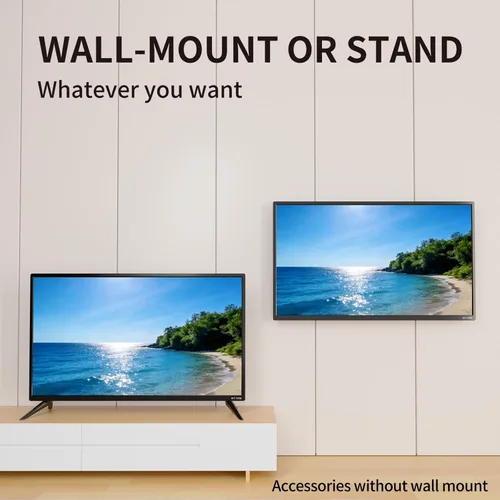 Miniatura 4 de ATYME Televisor Monitor LED HD de 720p a 60Hz de 24 pulgadas clase, Pantalla Plana, Televisión No Inteligente, Clase de 24", 60Hz, LED HDTV con 1
