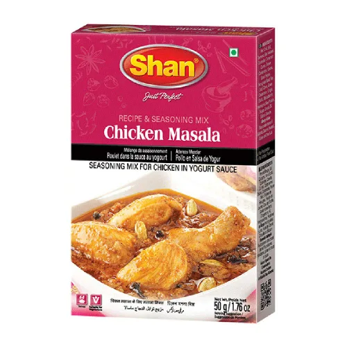 Miniatura 288 de Shan Korma Recipe and Seasoning Mix 1.76 oz (50g) - Spice Powder for Traditional Meat in Yogurt Sauce - Suitable for Vegetarians - Airtight Bag in a