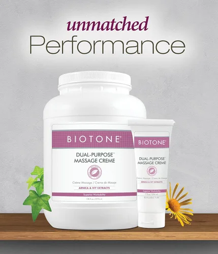 Miniatura 3 de Crema para masajes Biotone con doble propósito