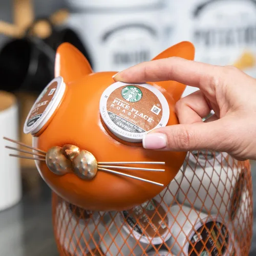 Miniatura 3 de Organizador de cápsulas de café Made Easy Kit - Decoración funcional para barra de café en casa - Accesorios de almacenamiento en encimera