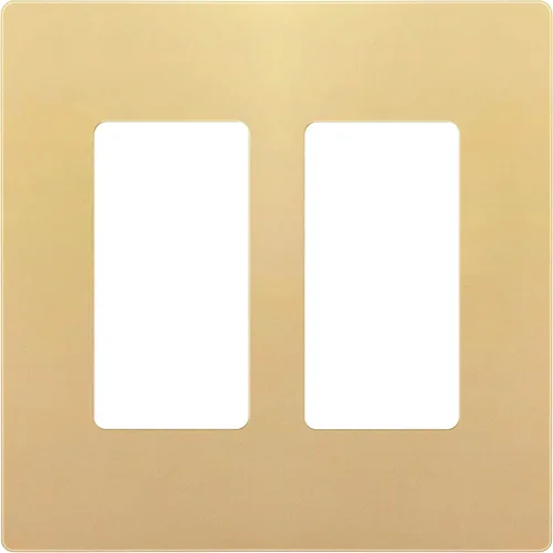 Miniatura 117 de ENERLITES Placas de pared decorativas sin tornillos, cubiertas de tomacorrientes seguras para niños, tamaño de 4 posiciones, 4.68" H x 8.30" L, Negro