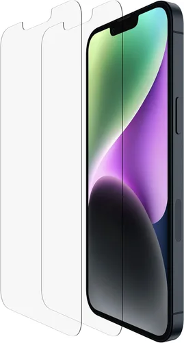 Miniatura 11 de Belkin Protector de pantalla de vidrio templado – Protector de pantalla para iPhone 14 Pro – Incluye calcomanías guía para una fácil alineación