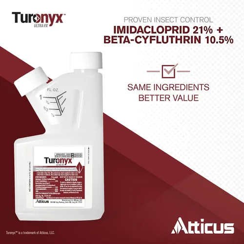 Miniatura 2 de Atticus Turonyx Ultra FX Insecticida – Compara con la marca líder – Control de plagas para uso en interiores y exteriores – Hormigas, escarabajos
