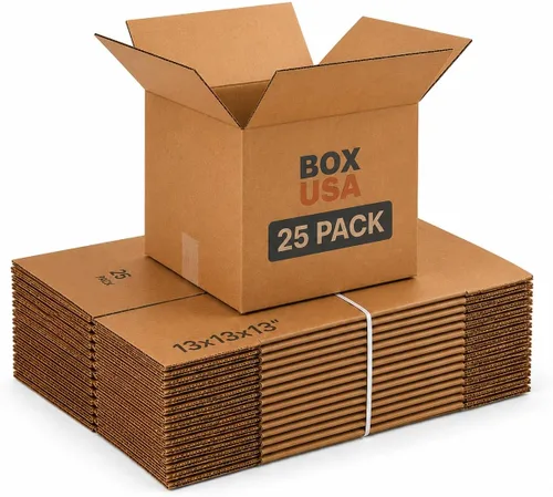 Miniatura 11 de BOX USA Cajas de envío pequeñas de 30,5 cm x 30,5 cm x 30,5 cm Paquete de 25 - Caja de cartón corrugado para mudanza, envío, embalaje, envasado