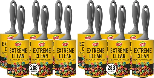 Miniatura 10 de Scotch-Brite Everyday Clean Lint Roller, Lint Remover for Pet Hair, Dark Clothes, Furniture, and Dusty Surfaces, Picks Up Fur & Fluff in Your Home