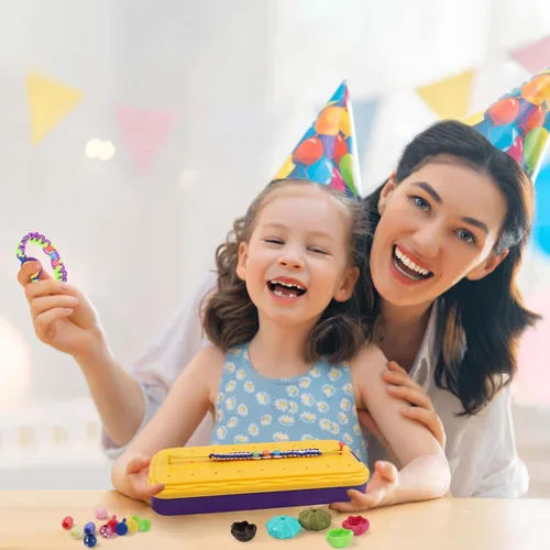 Miniatura 5 de DDAI Arte y manualidades para niños de 8 a 12 años de edad, kit de fabricación de pulseras de amistad para niñas, las mejores ideas de regalos