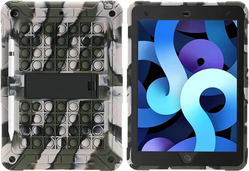 Miniatura 2 de XZC Funda para iPad de 9ª/8ª/7ª generación (funda para iPad 10.2 2021/2020/2019) a prueba de golpes con protección contra caídas para iPad