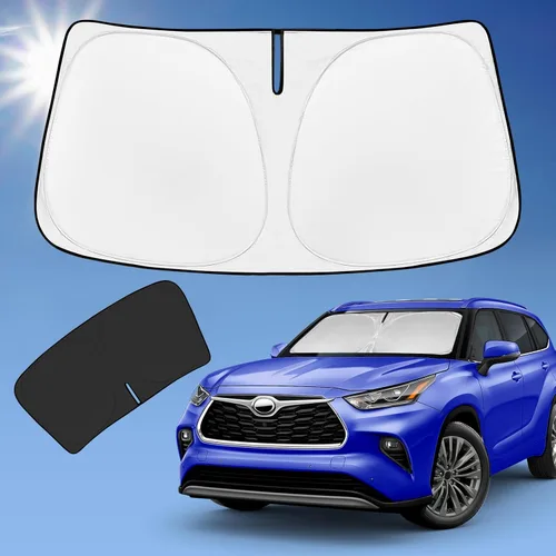 Miniatura 168 de para Dodge RAM 1500 2019-2024 2025 2026 Parasol Parasol para Parabrisas Cubierta - 4 Capas Parasol para Ventana Delantera para RAM1500 2Puertas