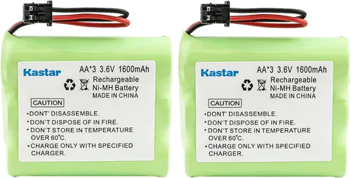 Miniatura 5 de Kastar Paquete de 1 batería de repuesto para Panasonic P-P501 P-P501A P-P501PA HHRP501 KX-A36 KX-TA38 TYPE 1 P-P504 P-P504A P-P504PA TYPE 11 P-P505