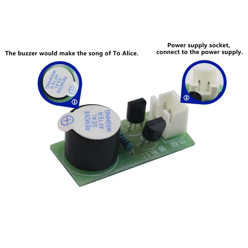 Miniatura 4 de Kit de práctica de soldadura DIY a Alice Music IC Little Kit Kit de circuito enchufable Kit de soldadura para principiantes (06ALS05)